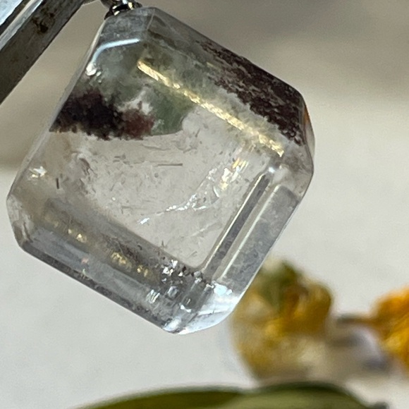 Garden Quartz Phantom Quartz Pendant Set of 2 pieces Crystal Natural Gemstone - Picture 6 of 16